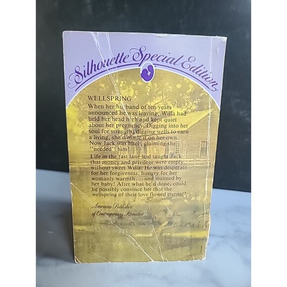 Silhouette Special Edition Wellspring By Curtiss Ann Matlock Paperback - Picture 9 of 10
